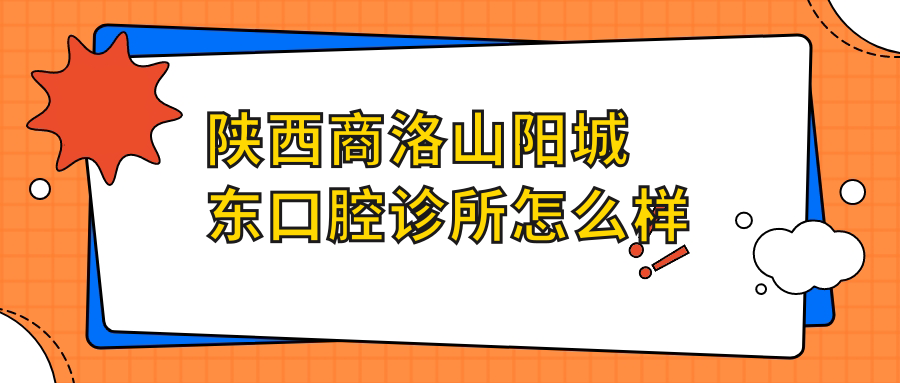 陕西商洛山阳城东口腔诊所