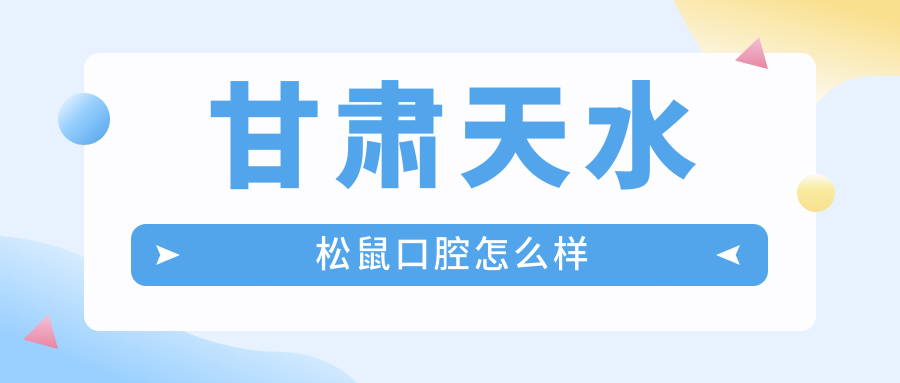甘肃天水松鼠口腔