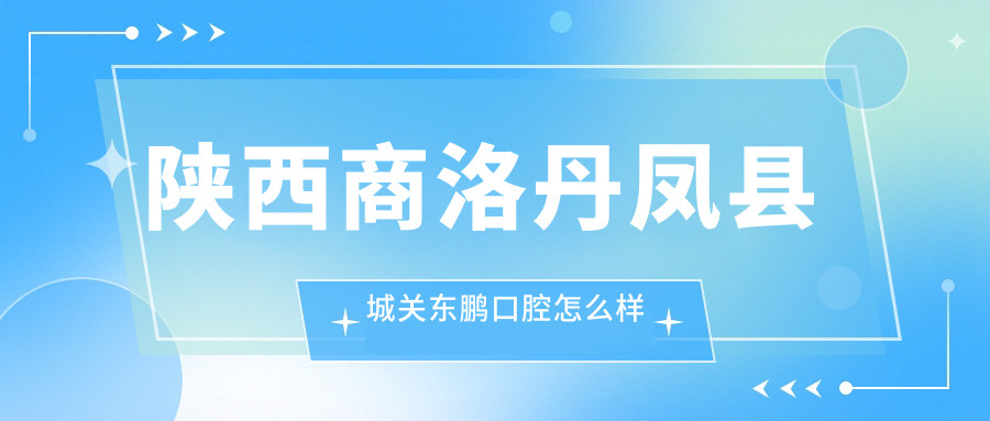 陕西商洛丹凤县城关东鹏口腔