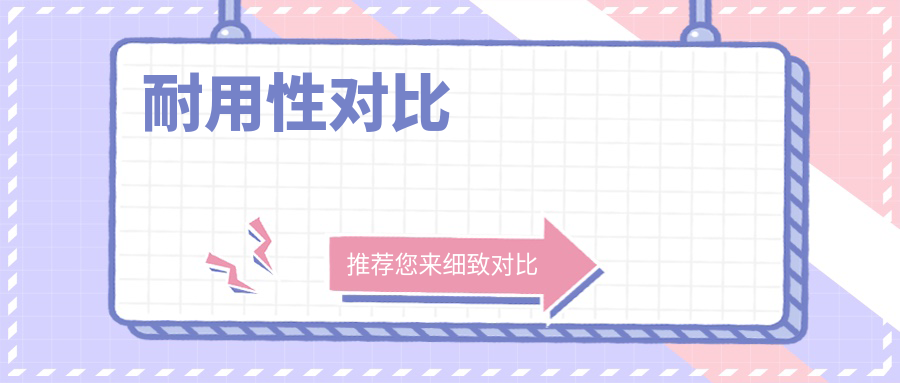 耐用性对比