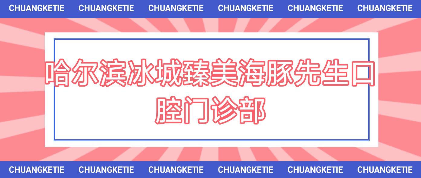 哈尔滨冰城臻美海豚先生口腔门诊部