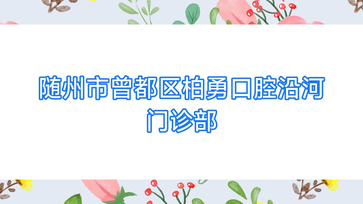 随州市曾都区柏勇口腔沿河门诊部